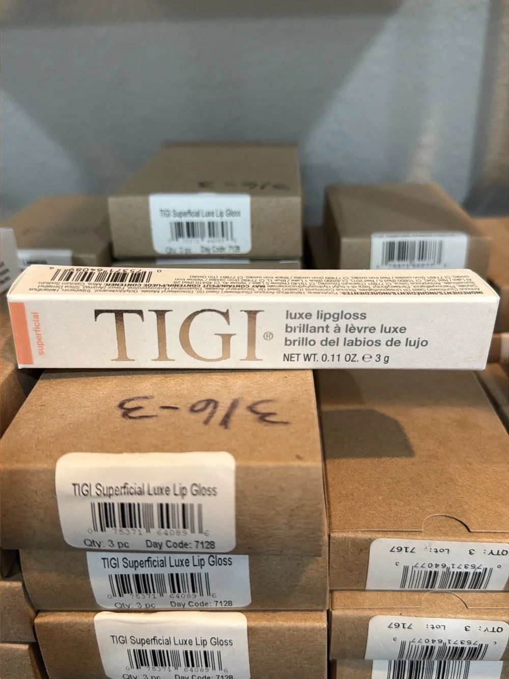 TIGI Superficial Luxe Lip Gloss - superficial